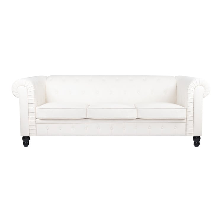 Canapé Chesterfield Elegance, Confort luxueux pour salons cosy, Canapé moderne du milieu du siècle, Élégance, Canapé 3 places