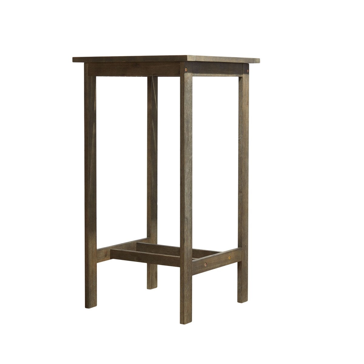 Ensemble de salle à manger avec table de bar et chaises en bois Emilio