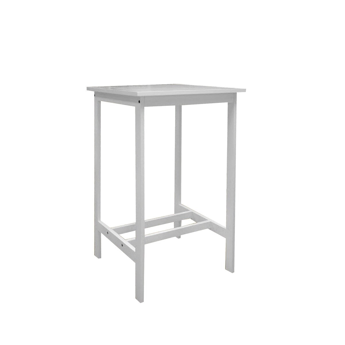 Ensemble de salle à manger avec table de bar et chaises en bois Emilio