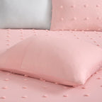 Parure de lit Ensley en coton jacquard à pompons par Intelligent Design Kids