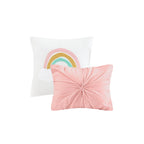 Parure de lit Ensley en coton jacquard à pompons par Intelligent Design Kids