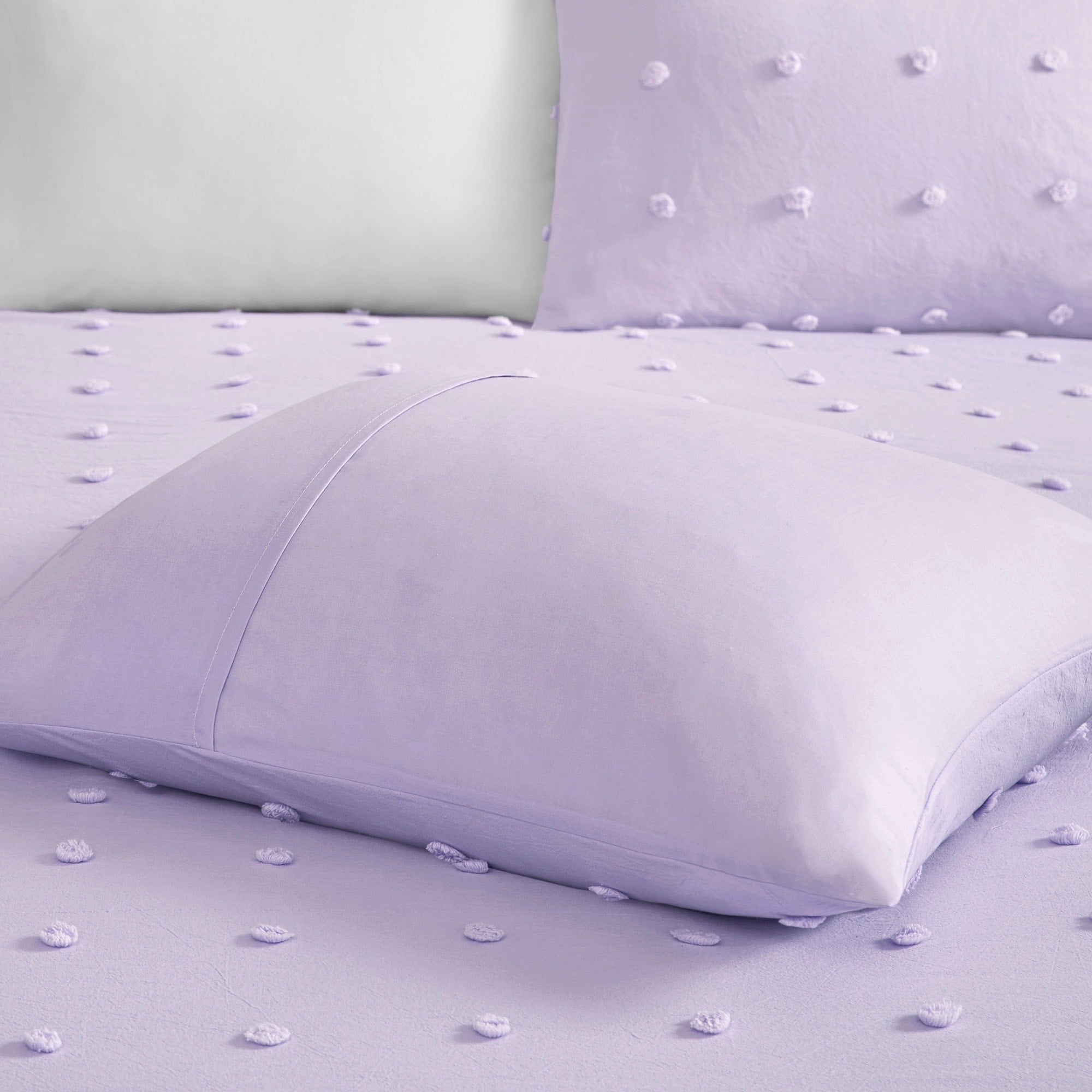 Parure de lit Ensley en coton jacquard à pompons par Intelligent Design Kids