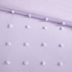 Parure de lit Ensley en coton jacquard à pompons par Intelligent Design Kids