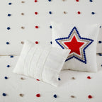 Parure de lit Ensley en coton jacquard à pompons par Intelligent Design Kids