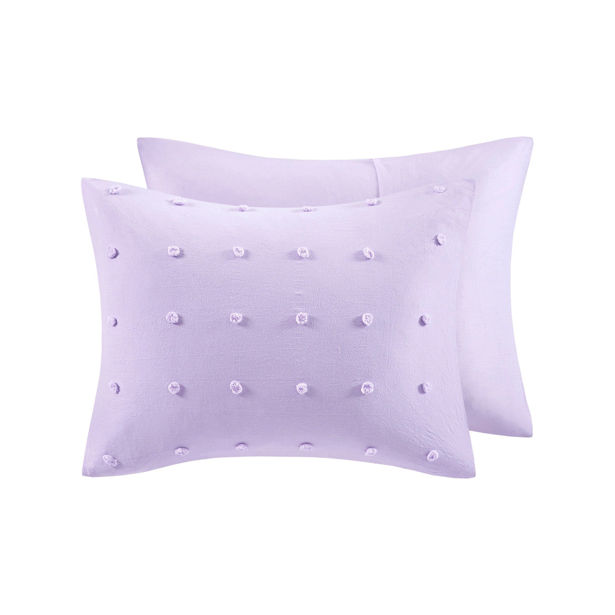 Parure de lit Ensley en coton jacquard à pompons par Intelligent Design Kids