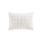 Parure de lit en jacquard de coton à pompons Ensley pour enfants au design intelligent avec coussins décoratifs