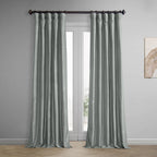Rideaux occultants thermiques texturés en fausse soie Dupioni Exclusive Fabrics (1 panneau)