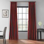 Rideaux occultants thermiques texturés en fausse soie Dupioni Exclusive Fabrics (1 panneau)