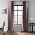 Rideaux occultants thermiques texturés en fausse soie Dupioni Exclusive Fabrics (1 panneau)