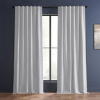 Rideaux occultants thermiques texturés en fausse soie Dupioni Exclusive Fabrics (1 panneau)