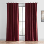 Rideaux occultants thermiques texturés en fausse soie Dupioni Exclusive Fabrics (1 panneau)