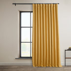 Rideaux occultants extra larges en faux lin Exclusive Fabrics (1 panneau)
