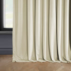 Rideau occultant extra large en velours moelleux Heritage de Exclusive Fabrics (1 panneau)