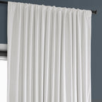 Rideau occultant extra large en velours moelleux Heritage de Exclusive Fabrics (1 panneau)