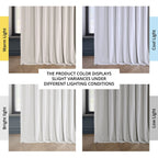 Rideau occultant extra large en velours moelleux Heritage de Exclusive Fabrics (1 panneau)
