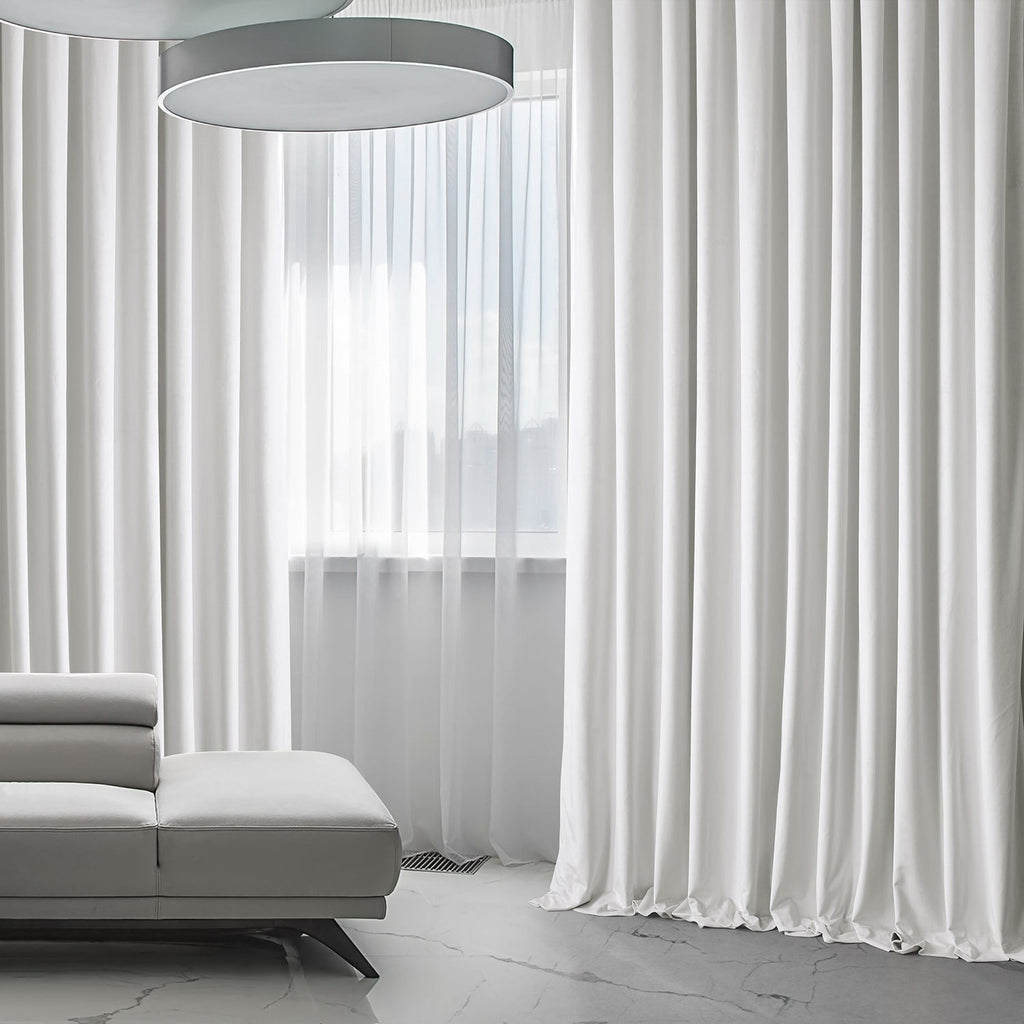 Rideau occultant extra large en velours moelleux Heritage de Exclusive Fabrics (1 panneau)