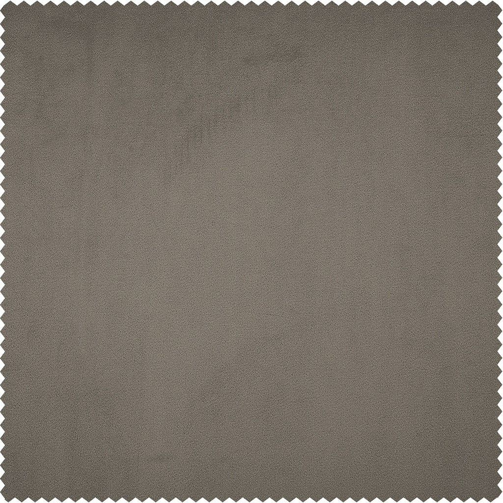 Rideau occultant extra large en velours moelleux Heritage de Exclusive Fabrics (1 panneau)