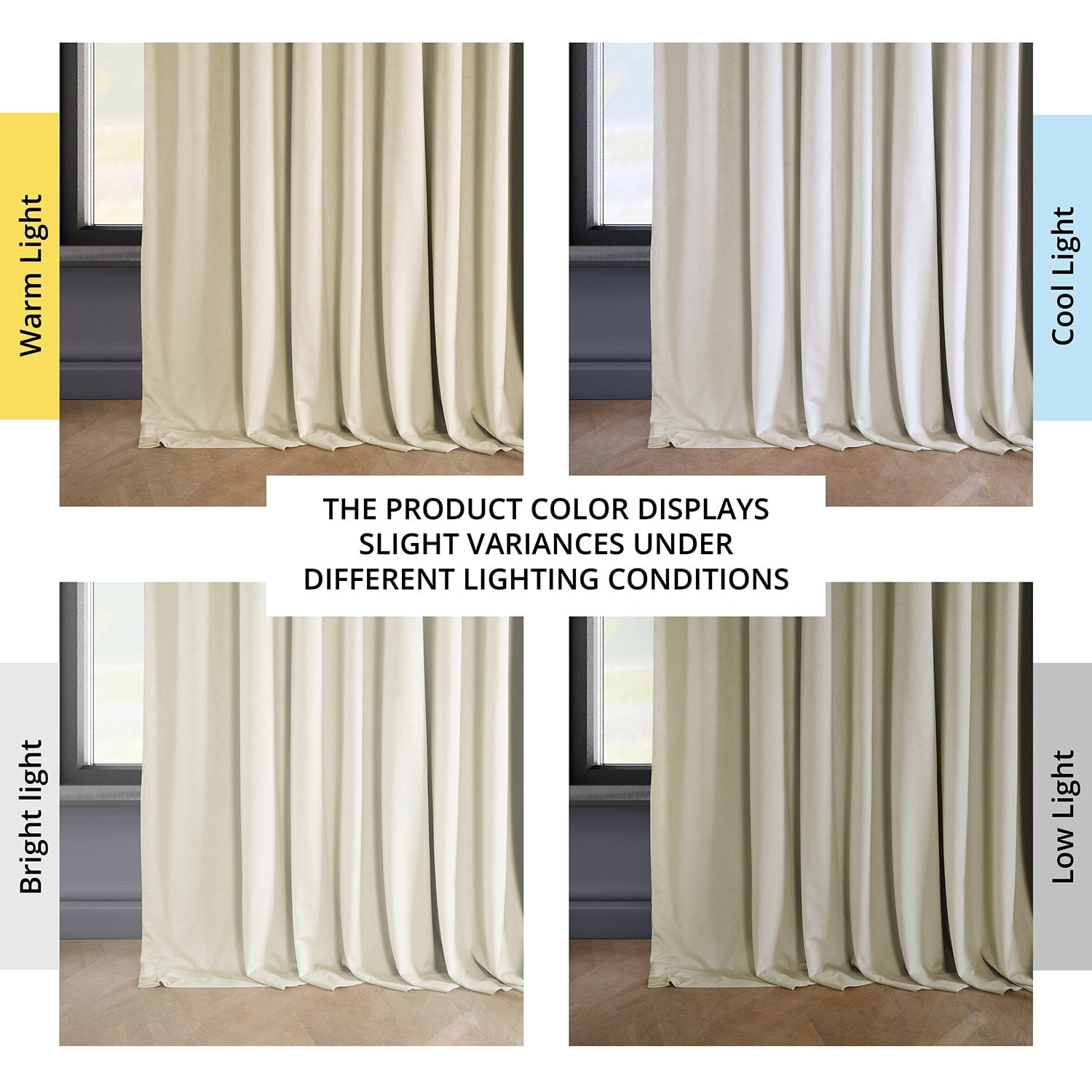 Rideau occultant extra large en velours moelleux Heritage de Exclusive Fabrics (1 panneau)