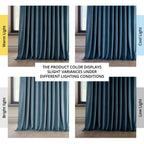 Rideau occultant extra large en velours moelleux Heritage de Exclusive Fabrics (1 panneau)