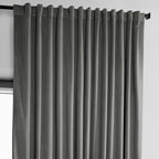 Rideau occultant extra large en velours moelleux Heritage de Exclusive Fabrics (1 panneau)