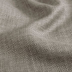 Rideaux occultants en faux lin italien Exclusive Fabrics pour chambre et salon - Rideaux de fenêtre à panneau unique