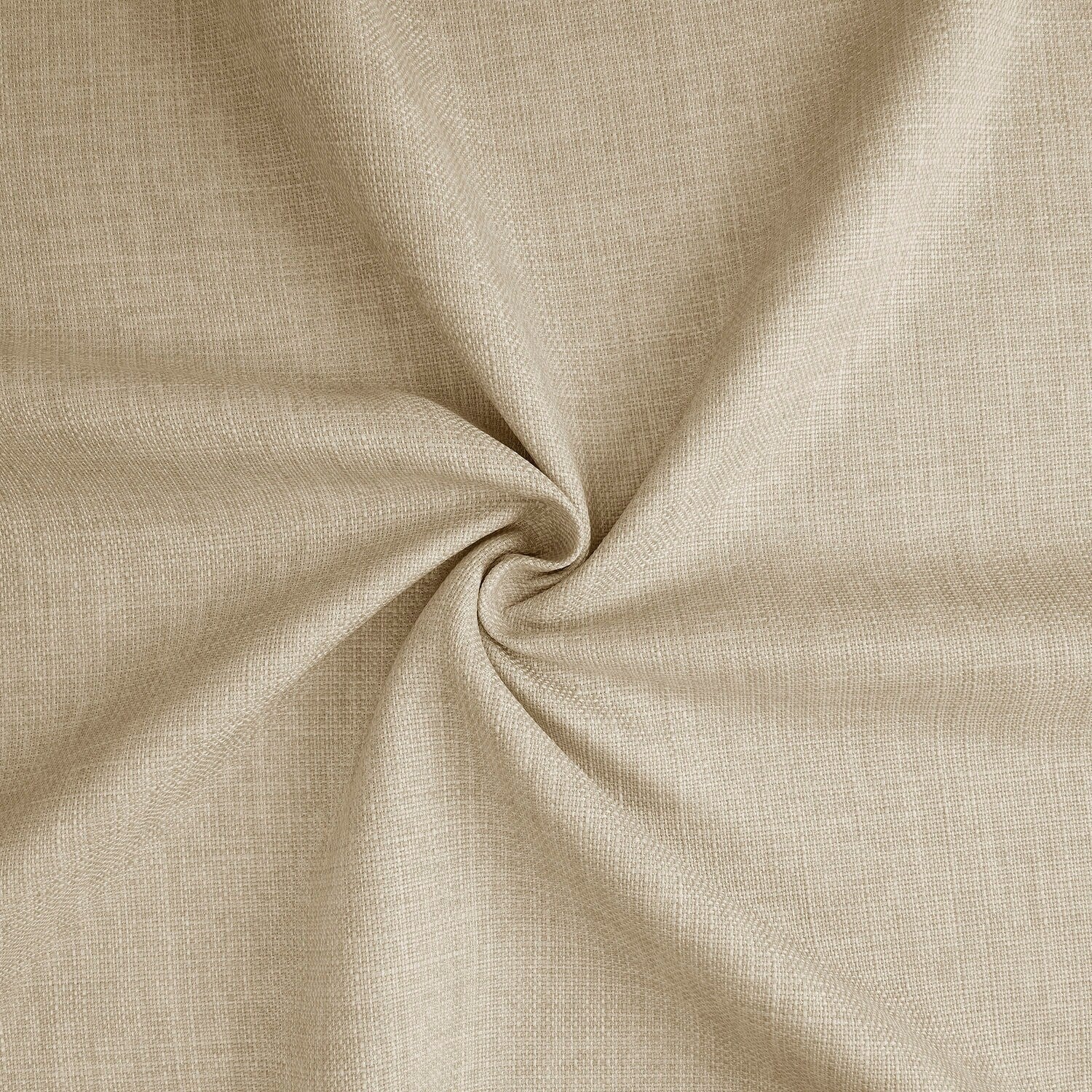 Rideaux occultants en faux lin italien Exclusive Fabrics pour chambre et salon - Rideaux de fenêtre à panneau unique