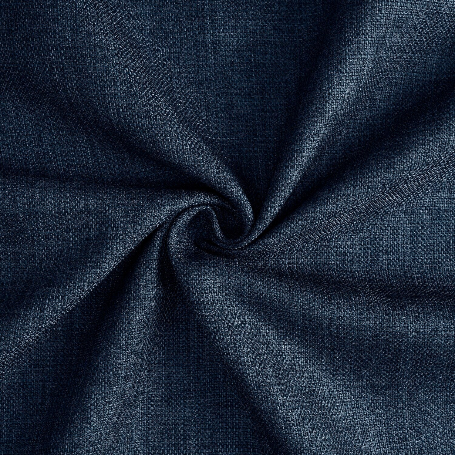 Rideaux occultants en faux lin italien Exclusive Fabrics pour chambre et salon - Rideaux de fenêtre à panneau unique