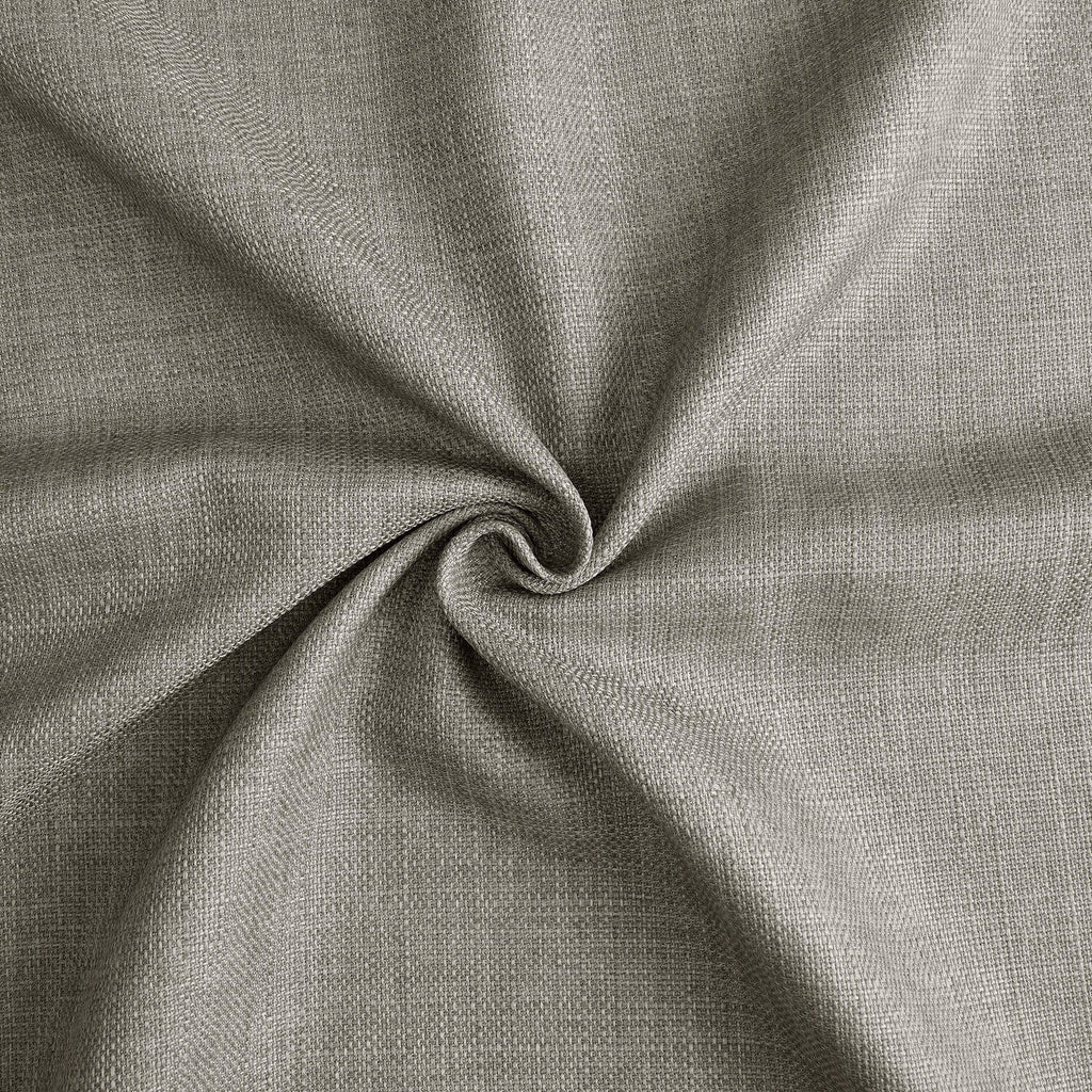 Rideaux occultants en faux lin italien Exclusive Fabrics pour chambre et salon - Rideaux de fenêtre à panneau unique