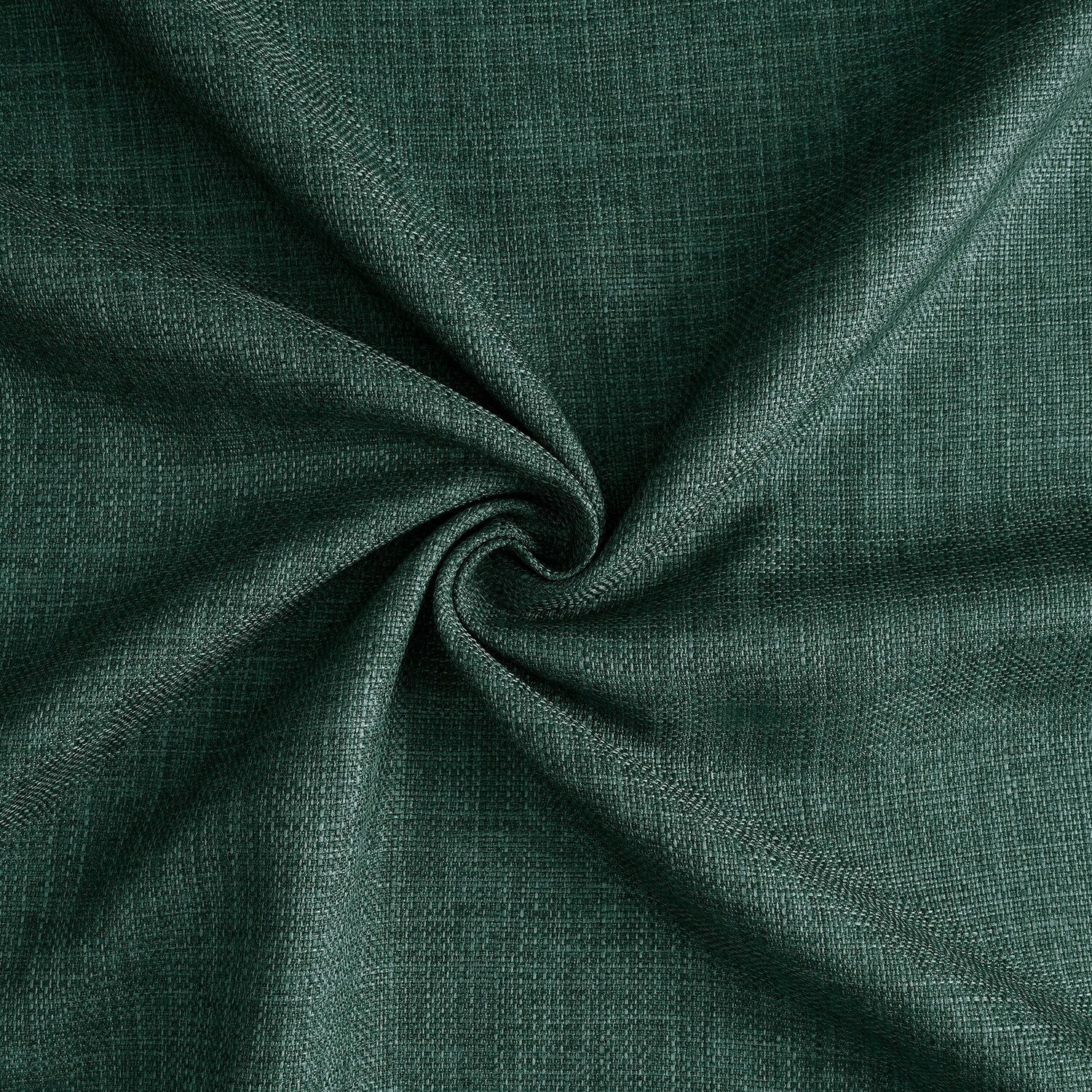 Rideaux occultants en faux lin italien Exclusive Fabrics pour chambre et salon - Rideaux de fenêtre à panneau unique