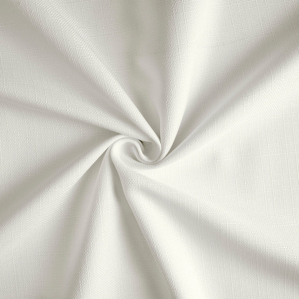Rideaux occultants en faux lin italien Exclusive Fabrics pour chambre et salon - Rideaux de fenêtre à panneau unique