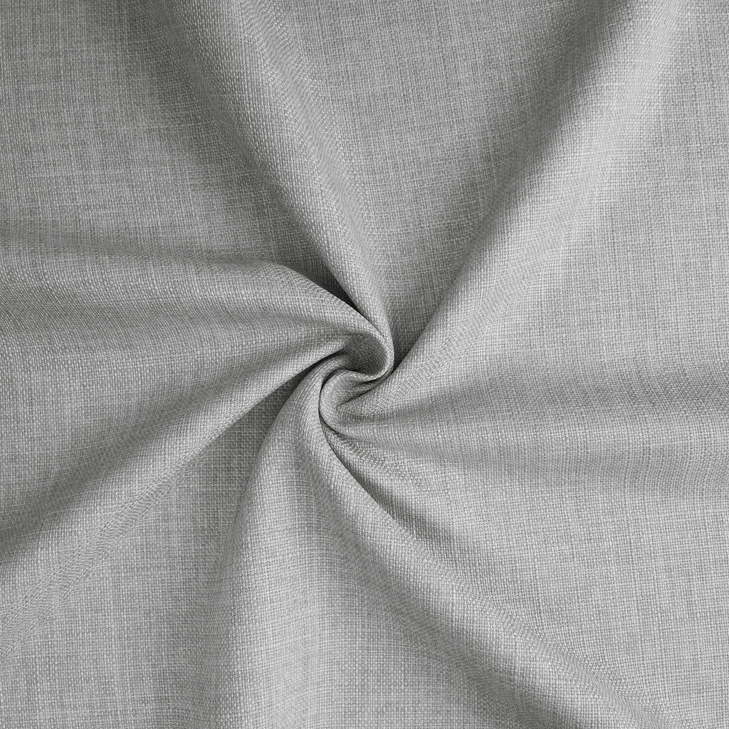 Rideaux occultants en faux lin italien Exclusive Fabrics pour chambre et salon - Rideaux de fenêtre à panneau unique