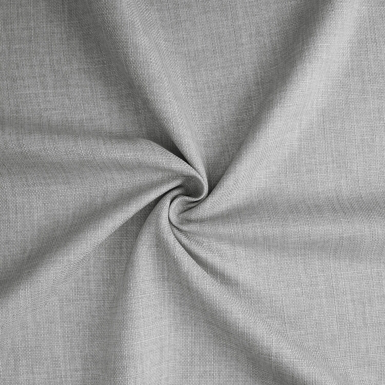 Rideaux occultants en faux lin italien Exclusive Fabrics pour chambre et salon - Rideaux de fenêtre à panneau unique