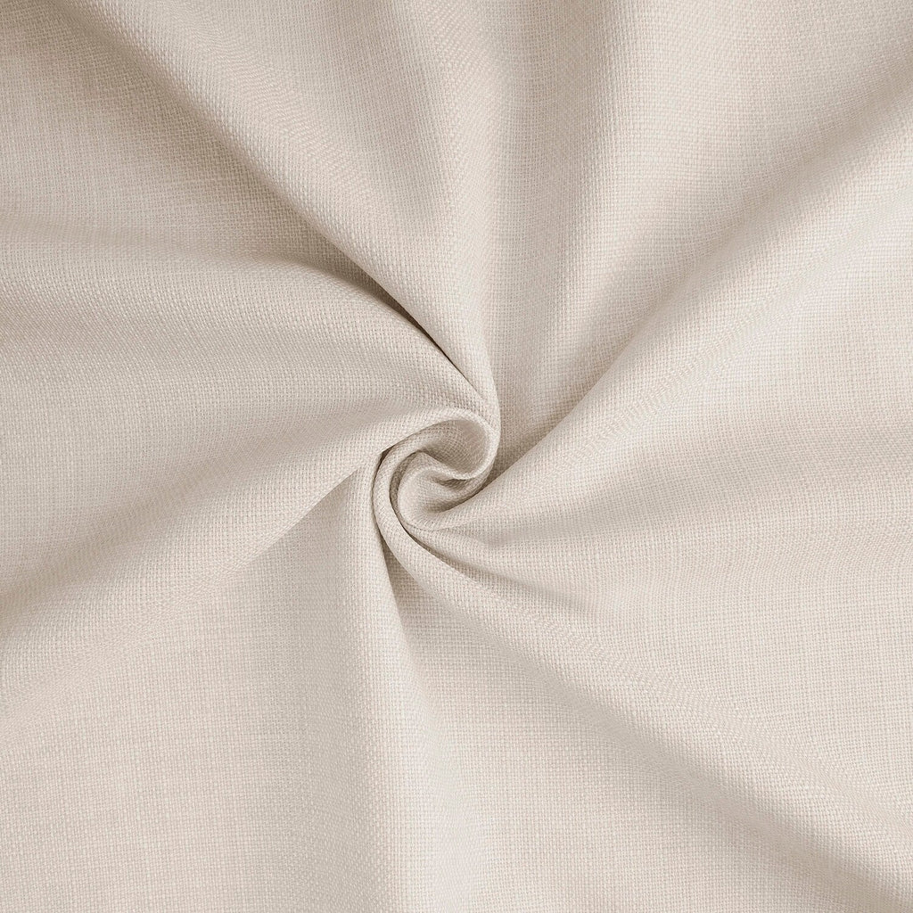 Rideaux occultants en faux lin italien Exclusive Fabrics pour chambre et salon - Rideaux de fenêtre à panneau unique
