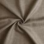 Rideaux occultants en faux lin italien Exclusive Fabrics pour chambre et salon - Rideaux de fenêtre à panneau unique