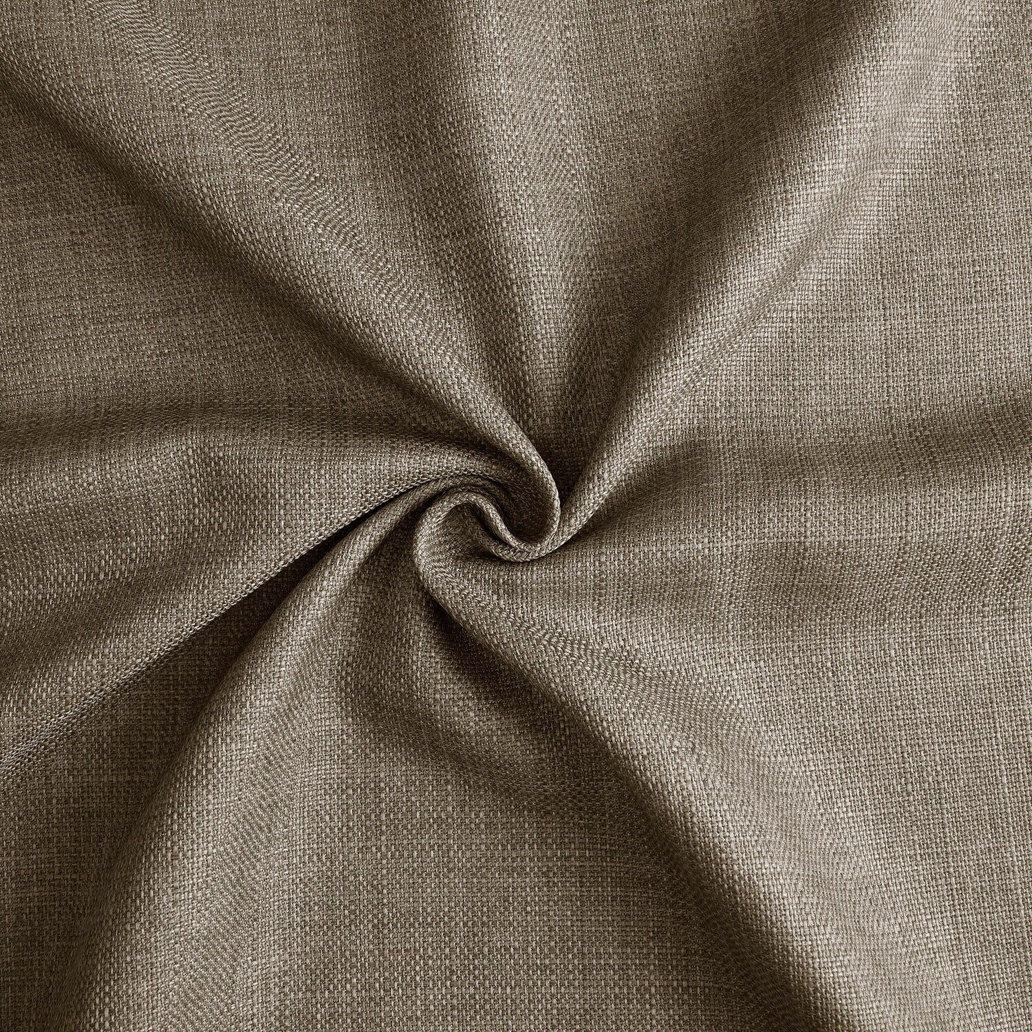 Rideaux occultants en faux lin italien Exclusive Fabrics pour chambre et salon - Rideaux de fenêtre à panneau unique