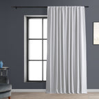 Rideaux occultants en lin extra larges et performants (1 panneau) de Exclusive Fabrics, rideaux de fenêtre à isolation thermique