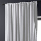 Rideaux occultants en lin extra larges et performants (1 panneau) de Exclusive Fabrics, rideaux de fenêtre à isolation thermique