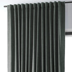Rideaux occultants en lin extra larges et performants (1 panneau) de Exclusive Fabrics, rideaux de fenêtre à isolation thermique