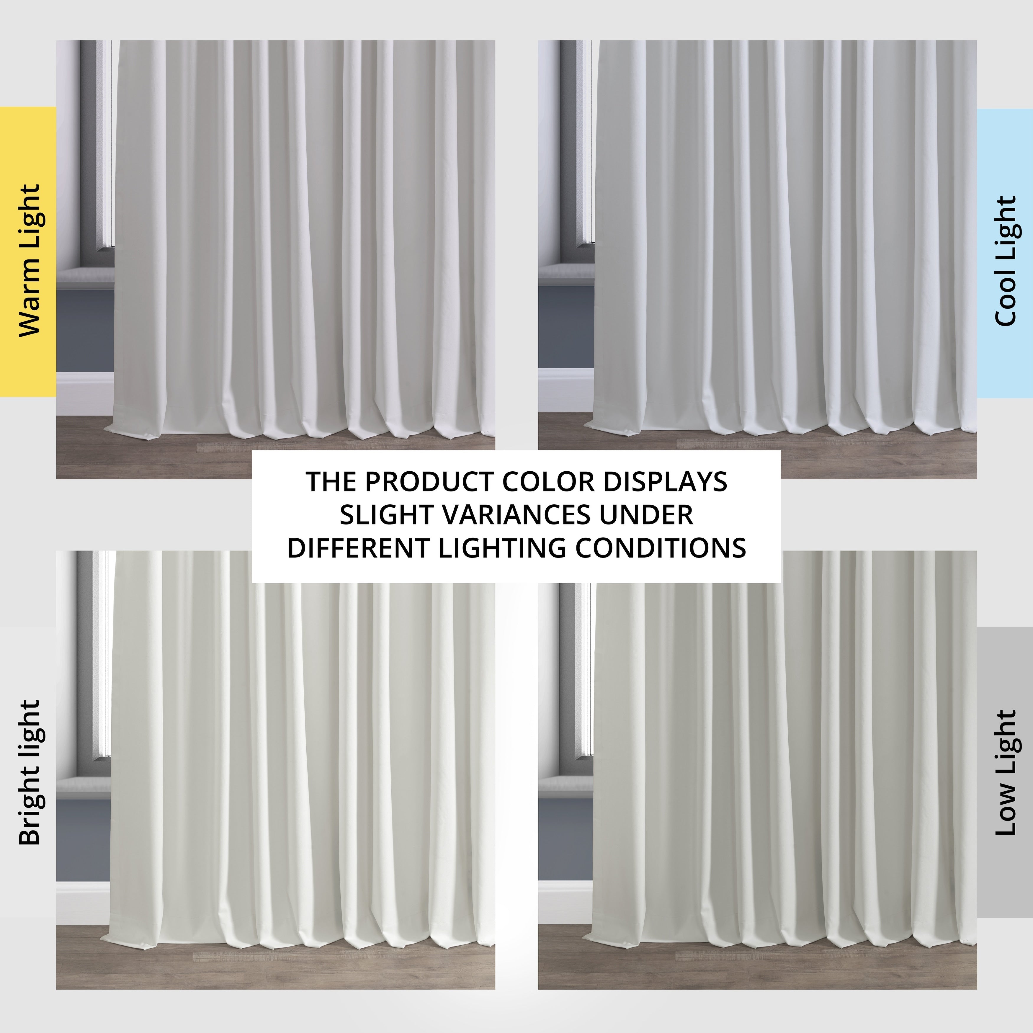 Rideaux occultants en lin extra larges et performants (1 panneau) de Exclusive Fabrics, rideaux de fenêtre à isolation thermique