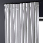 Rideaux occultants en lin extra larges et performants (1 panneau) de Exclusive Fabrics, rideaux de fenêtre à isolation thermique