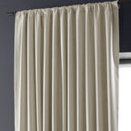 Rideaux occultants en lin extra larges et performants (1 panneau) de Exclusive Fabrics, rideaux de fenêtre à isolation thermique
