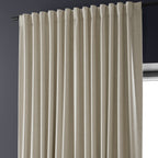 Rideaux occultants en lin extra larges et performants (1 panneau) de Exclusive Fabrics, rideaux de fenêtre à isolation thermique
