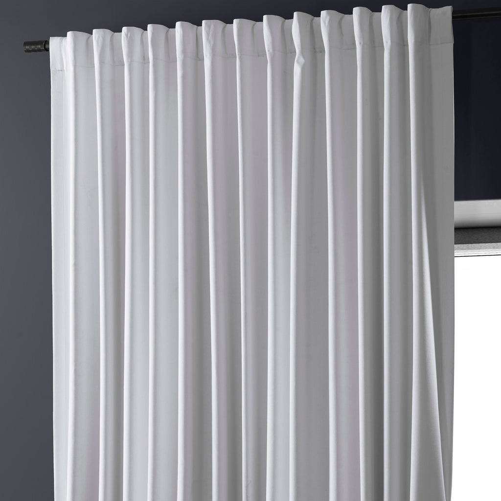 Rideaux occultants en lin extra larges et performants (1 panneau) de Exclusive Fabrics, rideaux de fenêtre à isolation thermique