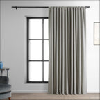 Rideaux occultants en lin extra larges et performants (1 panneau) de Exclusive Fabrics, rideaux de fenêtre à isolation thermique
