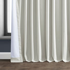 Rideaux occultants en lin extra larges et performants (1 panneau) de Exclusive Fabrics, rideaux de fenêtre à isolation thermique