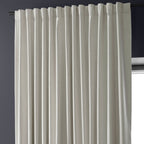 Rideaux occultants en lin extra larges et performants (1 panneau) de Exclusive Fabrics, rideaux de fenêtre à isolation thermique