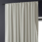 Rideaux occultants en lin extra larges et performants (1 panneau) de Exclusive Fabrics, rideaux de fenêtre à isolation thermique