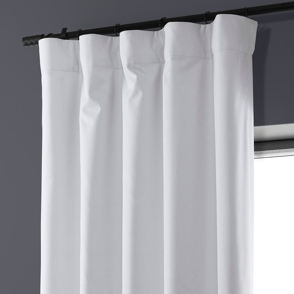 Rideaux occultants de luxe en lin haute performance Exclusive Fabrics (1 panneau) - Isolation thermique, draperie occultante élégante