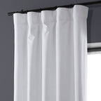 Rideaux occultants de luxe en lin haute performance Exclusive Fabrics (1 panneau) - Isolation thermique, draperie occultante élégante