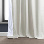 Rideaux occultants de luxe en lin haute performance Exclusive Fabrics (1 panneau) - Isolation thermique, draperie occultante élégante